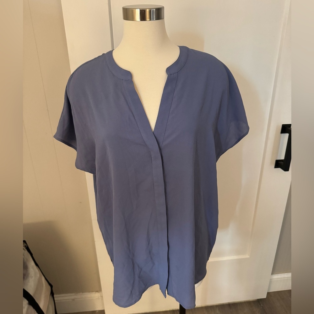 Indigo Work Blouse